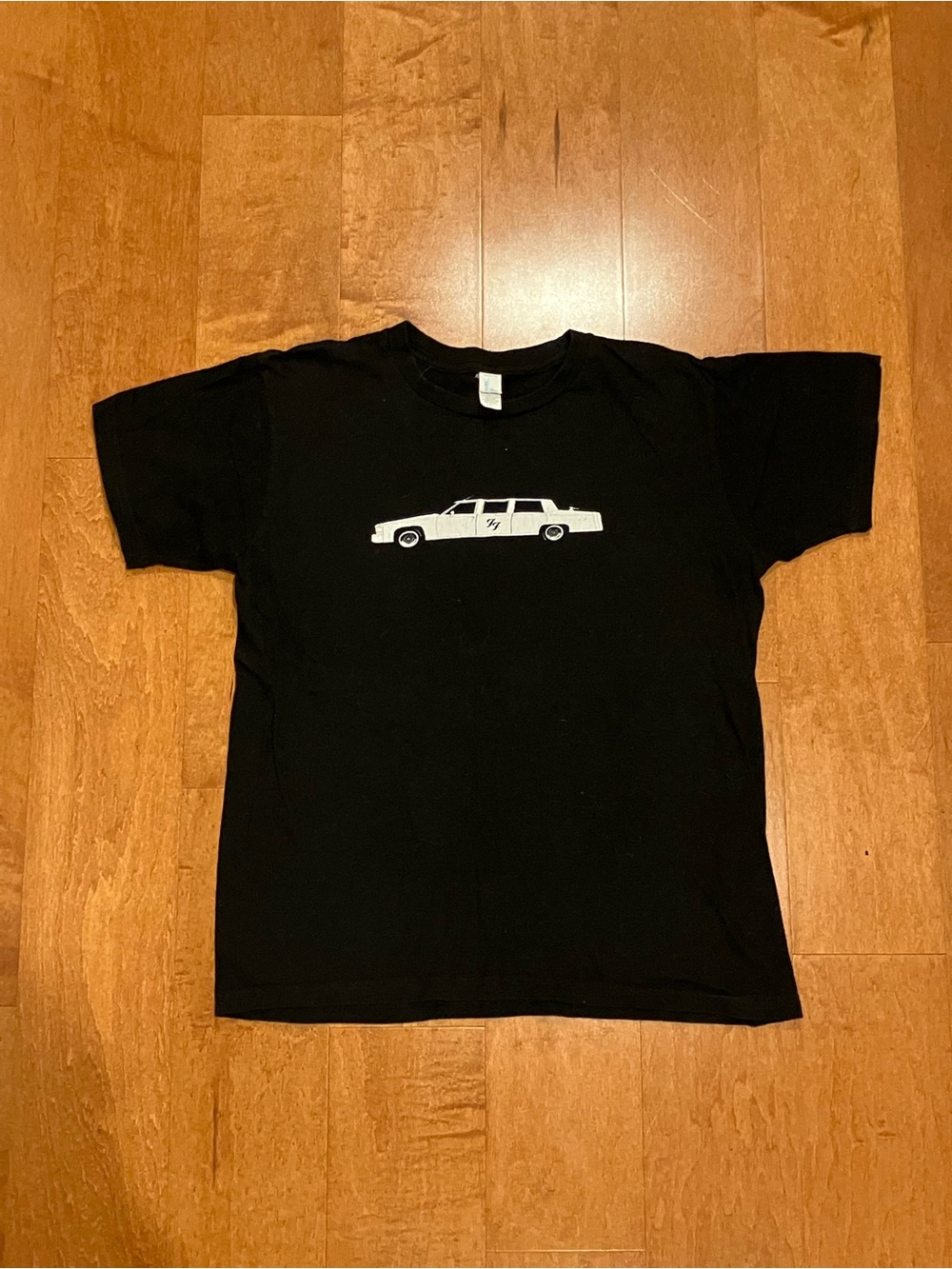 Foo Fighters white limo band tee size small